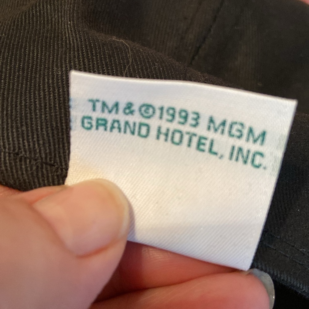 Vintage Mike Tyson Vs Bruce Seldon Boxing 1996 MGM Grand Garden Snapback Hat - Picture 6 of 7